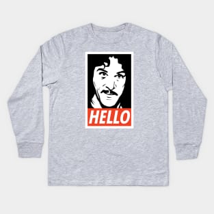 Hello Inigo Montoya Kids Long Sleeve T-Shirt